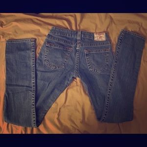 True religion blue jeans style: bobby.